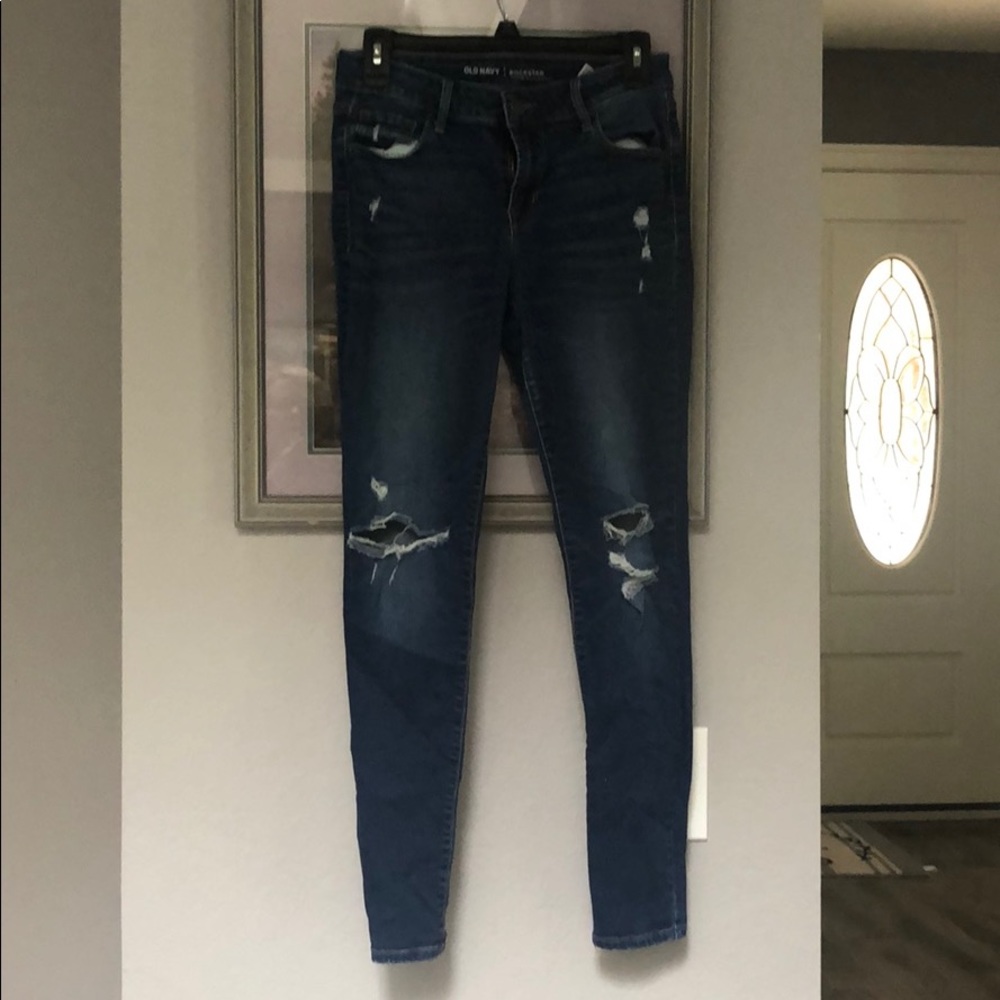 Old Navy Rockstar mid rise Size 6